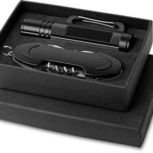 Подарочный набор «Ranger»:фонарик, нож многофункциональный