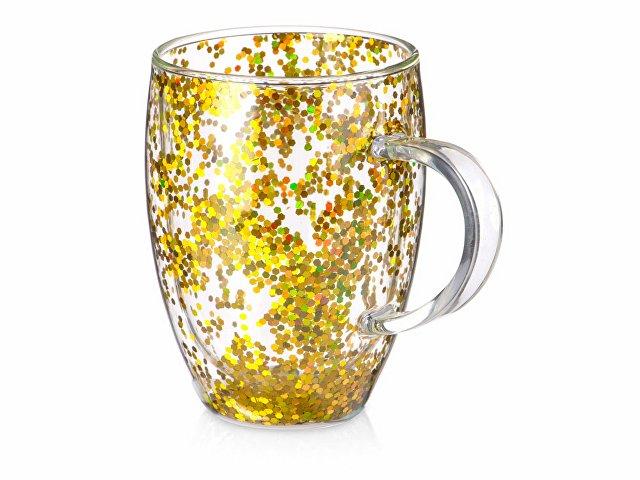 Кружка с двойными стенками с блестками «Festival» Кружка с двойными стенками с блестками «Festival»