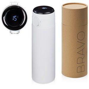 Вакуумная термокружка с индикатором и медной изоляцией «Bravo», тубус, 400 мл
