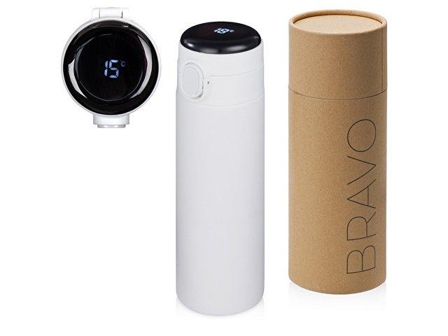 Вакуумная термокружка с индикатором и медной изоляцией «Bravo», тубус, 400 мл Вакуумная термокружка с индикатором и медной изоляцией «Bravo», тубус, 400 мл