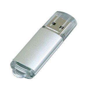 USB 2.0- флешка на 8 Гб с прозрачным колпачком