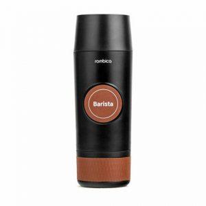 Портативная кофемашина «Barista» c быстрой зарядкой с логотипом Rombica