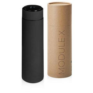 Вакуумный термос «Module X» с индикатором температуры и медной изоляцией, 500 мл, крафтовый тубус