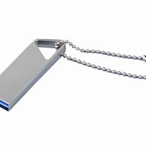 USB 2.0-флешка на 32 Гб с мини чипом и отверстием для цепочки