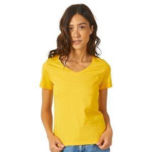 Футболка “Heavy Super Club” женская с V-образным вырезом