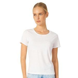 Футболка «Sydney» с подвернутыми рукавами, женская