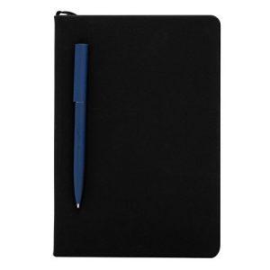 Бизнес-блокнот А5 «С3» soft-touch с магнитным держателем для ручки