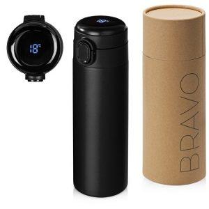Вакуумная термокружка с индикатором и медной изоляцией «Bravo», тубус, 400 мл