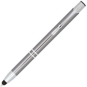 Ручка-стилус металлическая шариковая «Moneta» с анодированным покрытием