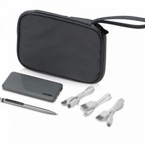 Подарочный набор с ручкой и повербанком «Nathom»