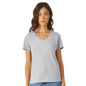 Футболка «Heavy Super Club 2.0» женская с V-образным вырезом