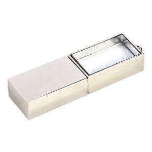 USB 2.0- флешка на 4 Гб кристалл в металле