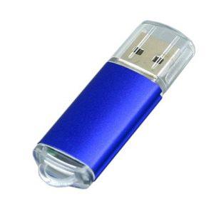 USB 2.0- флешка на 8 Гб с прозрачным колпачком
