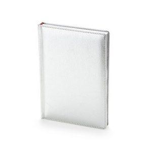 Ежедневник недатированный А5 «Sidney Nebraska» с серебряным срезом