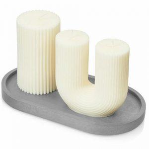 Набор свечей на подставке «Aris»