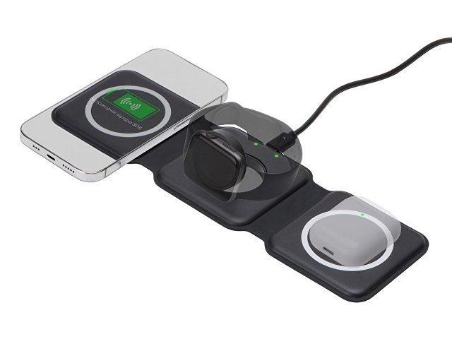Беспроводное зарядное устройство 3-в-1 «Road», 15 Вт Беспроводное зарядное устройство 3-в-1 «Road», 15 Вт