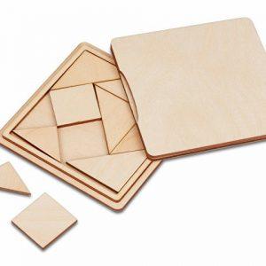 Деревянная головоломка «Танграм»