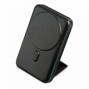 Магнитный внешний беспроводной аккумулятор «GenerIQ»,QC/PD, 10000 мАч