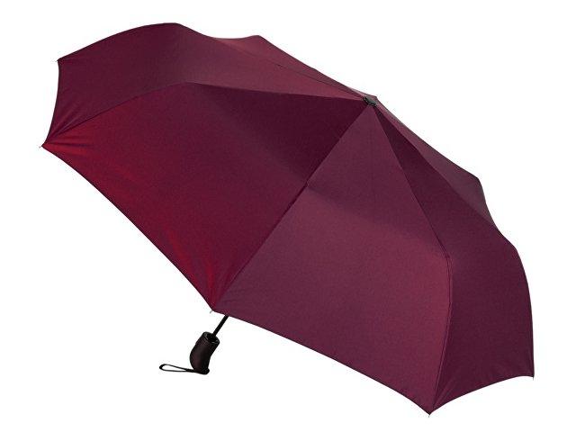 Зонт-полуавтомат складной «Roof» с куполом из переработанного пластика Зонт-полуавтомат складной «Roof» с куполом из переработанного пластика