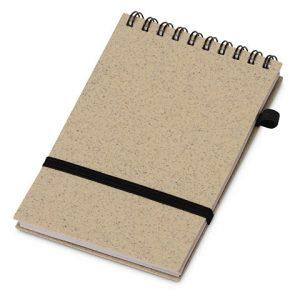 Блокнот «Toledo S» с обложкой из пшеницы и пластика