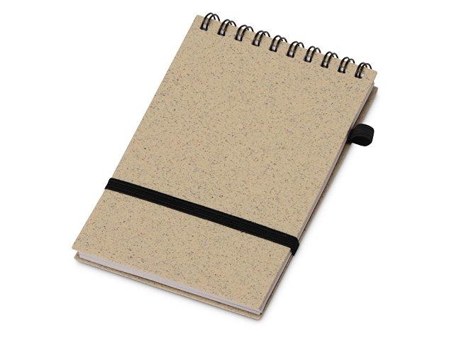 Блокнот «Toledo S» с обложкой из пшеницы и пластика Блокнот «Toledo S» с обложкой из пшеницы и пластика