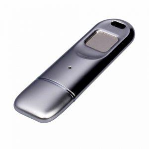USB 3.0-флешка на 64 Гб со сканером отпечатков пальцев в подарочной упаковке