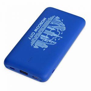 Внешний беспроводной аккумулятор с подсветкой лого «Reserve X» v.2 (ярче подсветка), 8000 mAh