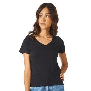 Футболка “Heavy Super Club” женская с V-образным вырезом