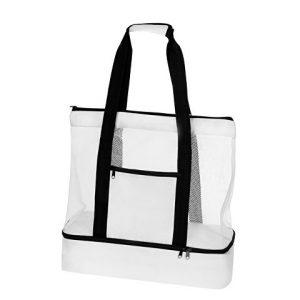 Сумка для шопинга и пляжа «Coolmesh» с изотермическим отделением внизу