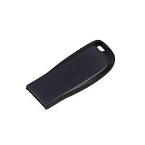 USB 2.0- флешка на 64 Гб компактная с мини чипом и овальным отверстием