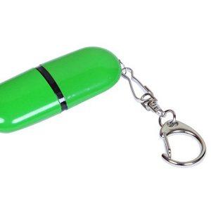 USB 2.0- флешка промо на 4 Гб каплевидной формы