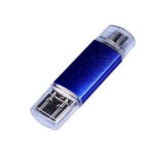 USB 2.0/micro USB/Type-C- флешка на 32 Гб