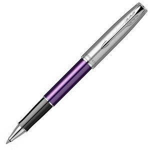 Ручка-роллер Parker «Sonnet Essentials Violet SB Steel CT»