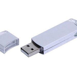 USB 2.0- флешка промо на 64 Гб прямоугольной классической формы