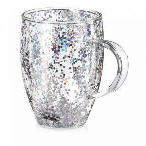 Кружка с двойными стенками с блестками «Festival»