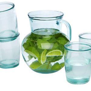 Набор из 5 предметов «Terazza» из переработанного стекла