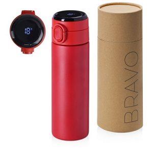 Вакуумная термокружка с индикатором и медной изоляцией «Bravo», тубус, 400 мл