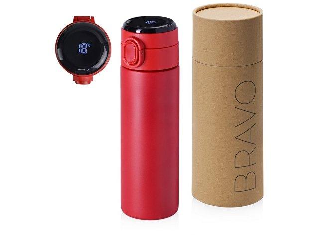 Вакуумная термокружка с индикатором и медной изоляцией «Bravo», тубус, 400 мл Вакуумная термокружка с индикатором и медной изоляцией «Bravo», тубус, 400 мл