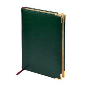 Ежедневник недатированный А5 «Sidney Nebraska» с золотым срезом и уголками