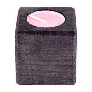 Свеча в декоративном подсвечнике «Роза»