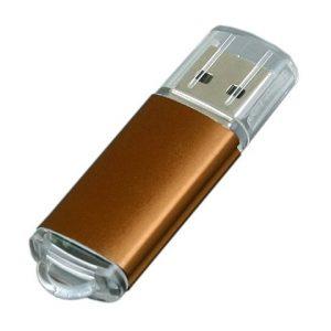 USB 2.0- флешка на 32 Гб с прозрачным колпачком