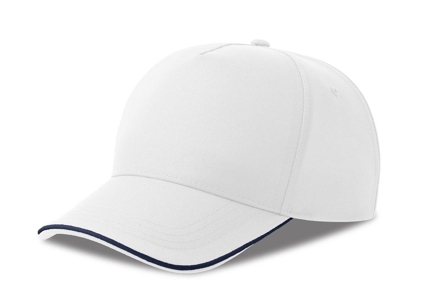 Бейсболка RECY FIVE PIPING, 5 клиньев, застежка-липучка Бейсболка RECY FIVE PIPING, 5 клиньев, застежка-липучка