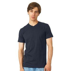 Футболка “Heavy Super Club” мужская с V-образным вырезом