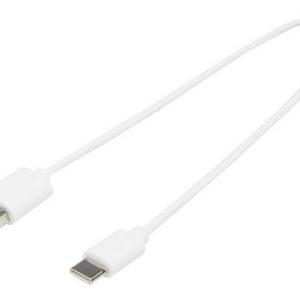 Кабель для зарядки с разъемами USB-A и Type-C TPE 2A