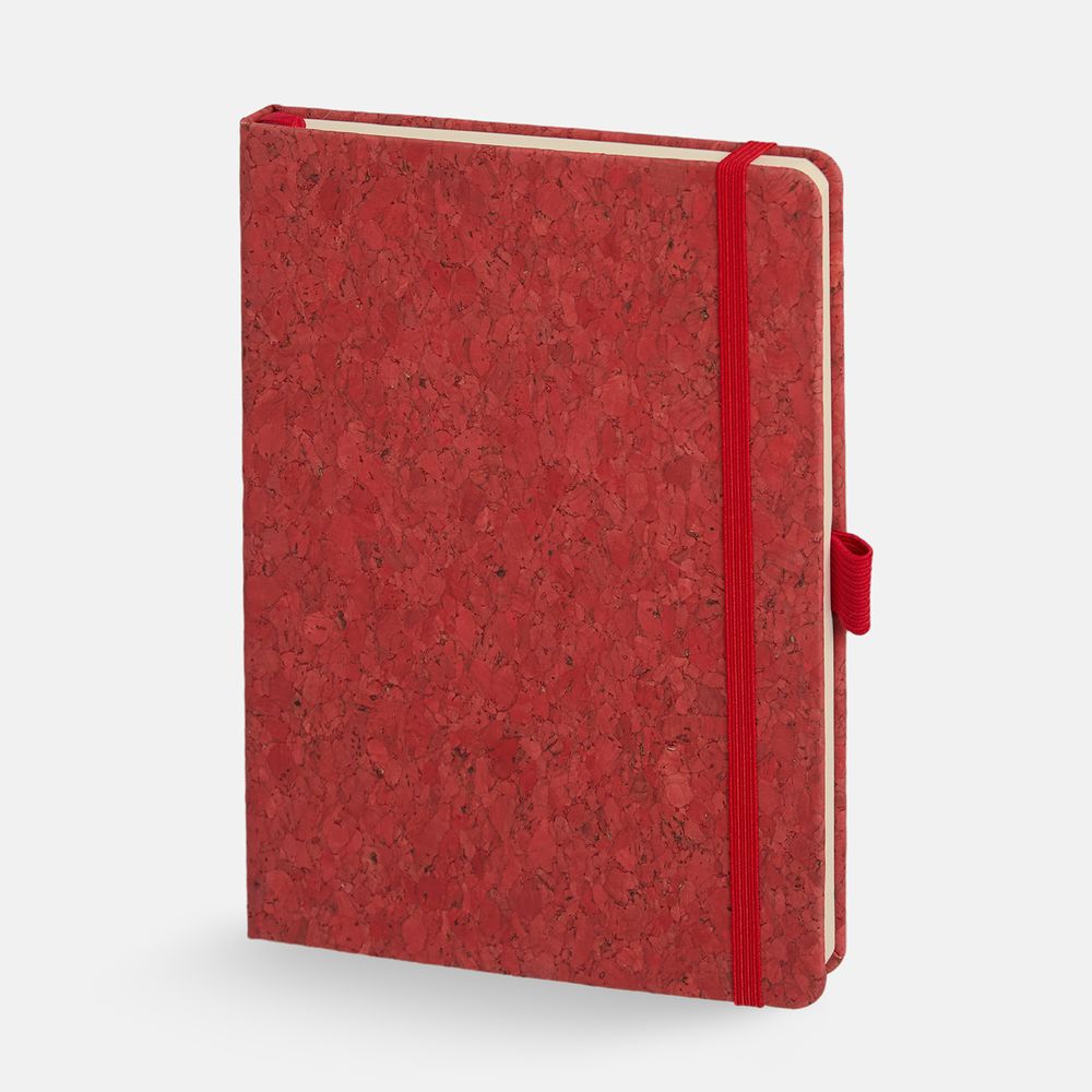 Блокнот Cork County, красный Блокнот Cork County, красный