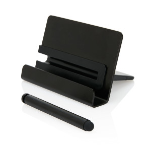 Алюминиевая подставка для телефона со стилусом