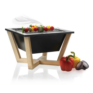 Гриль для барбекю Nido, черный