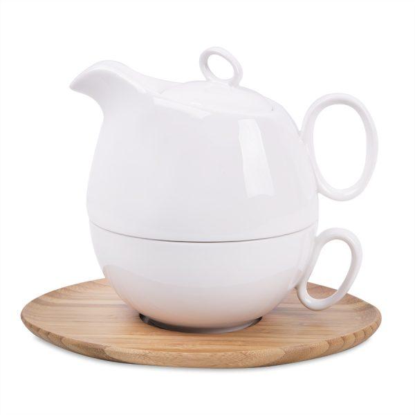 Набор  “Мила”: чайник и чайная пара