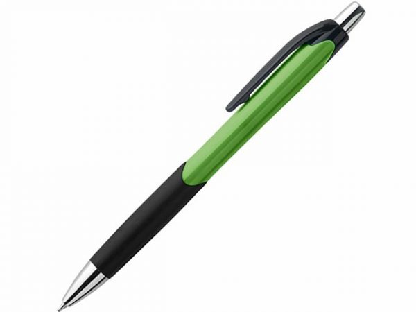 Ручка пластиковая шариковая с противоскользящим покрытием «CARIBE»