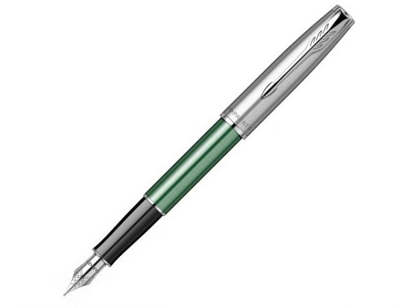 Ручка перьевая Parker «Sonnet Essentials Green SB Steel CT»